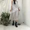 【預購】正韓 蕾絲拼接棉質背心洋裝