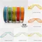 金邊雪紗織帶15mm(  Glitter Edge snow yarn webbing 15mm)