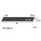 日本製造NT Cutter Premium G系列2H型美工刀PMGH-EVO2(刀片自鎖,珠狀碳黑碳黑金屬刀身,65°高碳鋼黑刃)