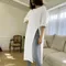 【預購】韓國連線 正韓 側叉寬袖長版衣