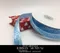 PR2554-1-TD621 浪花印刷緞帶 15MM(PR2554-1-TD621   SPRAY PATTERN RIBBON)