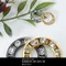 A1192-2/A1192-3 金銀水鑽圓形配件 5入/組  (Diamond Décor