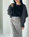LINENNE－ mohair bolero cardigan (2color)