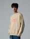 NIHOW made｜毛毛哭泣小花大學TEE(杏)