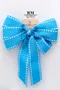 天際般輕盈的蝴蝶結 (K1284-34Sky-like ethereal Butterfly Bow) ｜手作｜布置｜天空藍｜緞帶用途