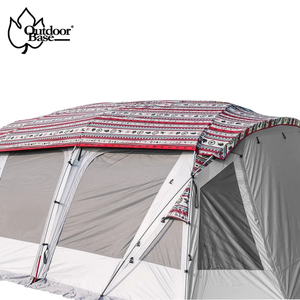 Outdoorbase 彩繪天空帳4d 歡樂別墅帳篷頂布