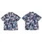 Folklore Classic 孔雀竹 散尾葵 植物花卉 復古熱帶古巴領夏威夷襯衫 Aloha shirt