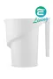 ALESSI TWISTED MESSBECHER 螺旋形水壺 白色 #AGR01 W