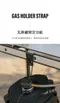 [ KZM OUTDOOR ] ONE SERIES 瓦斯罐固定掛繩