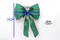 聖誕小精靈蝴蝶結(W743-10-A/Christmas Elf  Butterfly Bow) ｜手作｜布置｜綠色｜緞帶用途