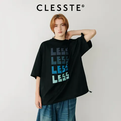 現貨】CLESSTE｜“LESS” MASSIVE T-SHIRT WITH DRAWSTRINGS