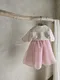 超特別水手韓服女孩紗裙套裝 CHOU