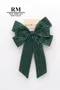 冬季風景蝴蝶結 (K1333/Winter landscape Butterfly Bow) ｜手作｜布置｜裝飾｜緞帶用途｜紅色