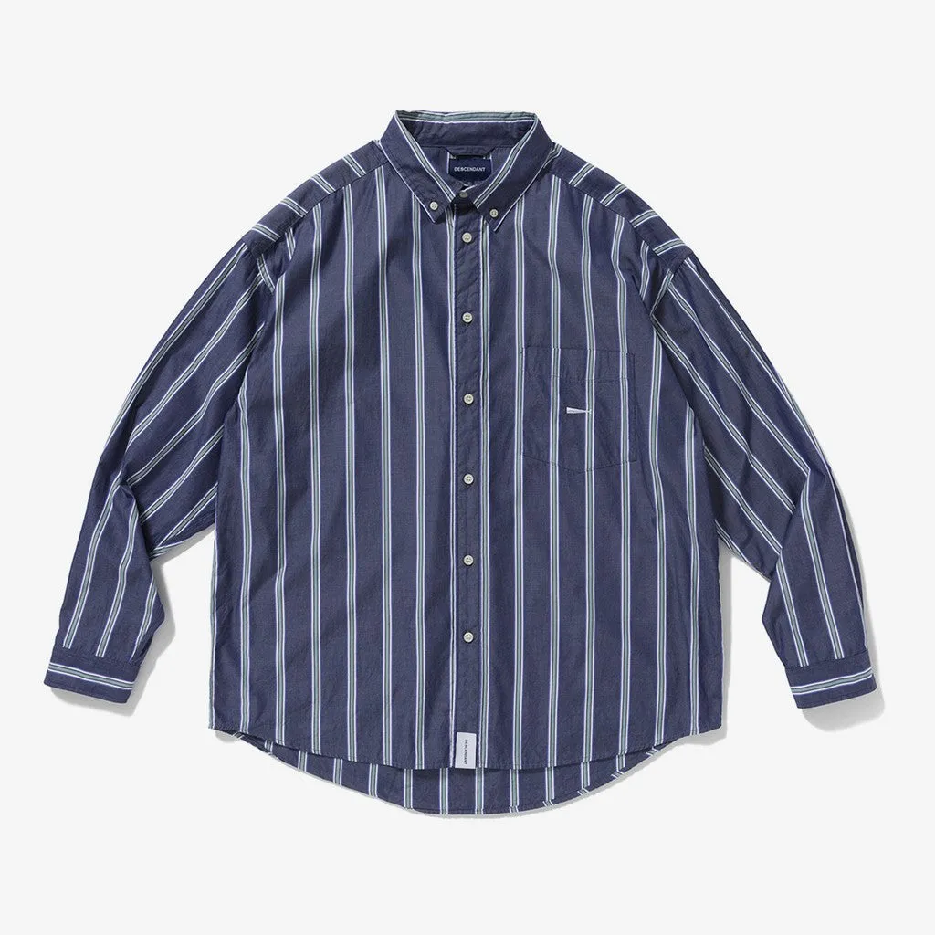 現貨】DESCENDANT｜2021SS PRINCE B.D LS SHIRT FULL SIZE