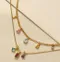 OO51歐美博主今年最流行的夏日彩色鋯石項鍊