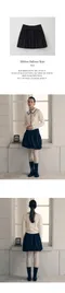【24FW】Rola Rola 經典緞帶造型短裙(黑)