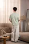 NIHOW made 布。完美短袖重磅TEE(薄荷綠)