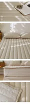 韓製寢具MAATILA－軟綿韓製床墊：有防滑鬆緊帶！（SS/Q/K）