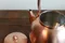 東屋 x 猿山修  職人手作 純銅燒水壺 開水壺