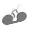 【NOOZ】時尚造型老花眼鏡－橢圓形（灰色）