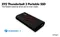 X92 Thunderbolt 3 Portable SSD