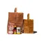 GROCERY BAG WITH HANDLE / Small / BROWN