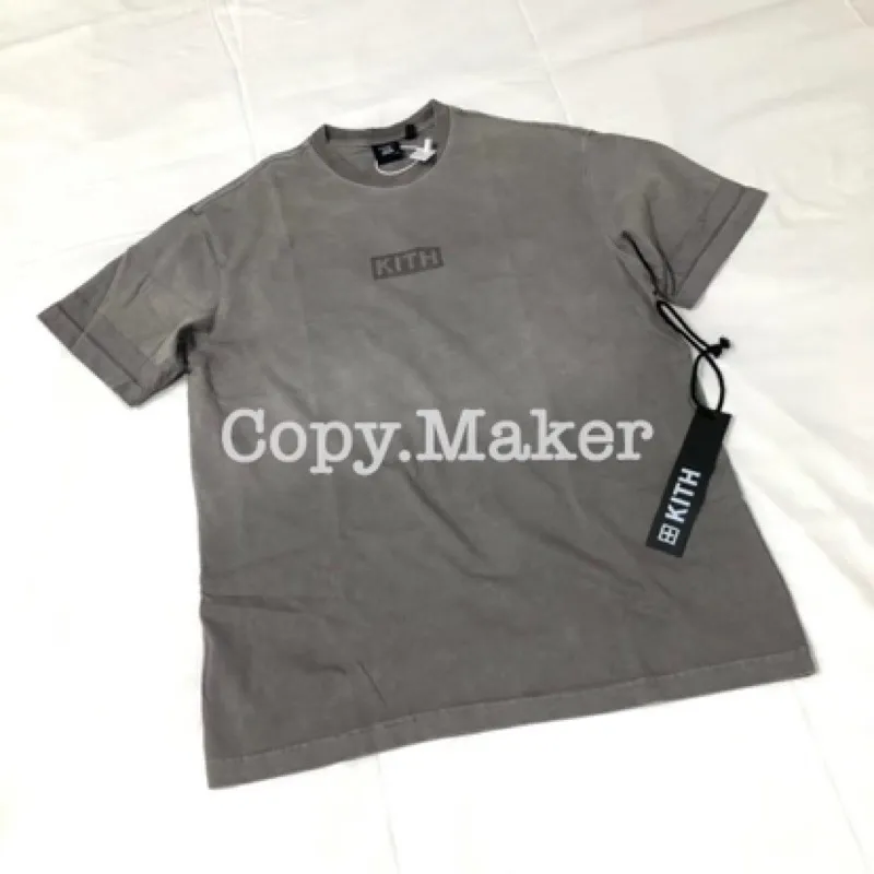 KITH x KSUBI 20SS TATE BOX LOGO TEE 聯名水洗重磅短袖T恤