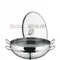 【缺貨】WMF WOK Macao 雙耳不鏽鋼鍋 (含玻蓋、蒸籠、瀝油架 四件組) 36cm 0792566040