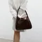 韓國設計師品牌Yeomim －mini ridge bag (crinkle brown)