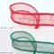 TR316 鐵絲雙邊毛球中亮蔥簍空緞帶 38mm  (TR316  ROPE 38mm )