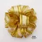 金色冰晶澎澎花(W537G-2/Golden ice crystal Pengpeng Flower) ｜手作｜布置｜金色｜緞帶用途