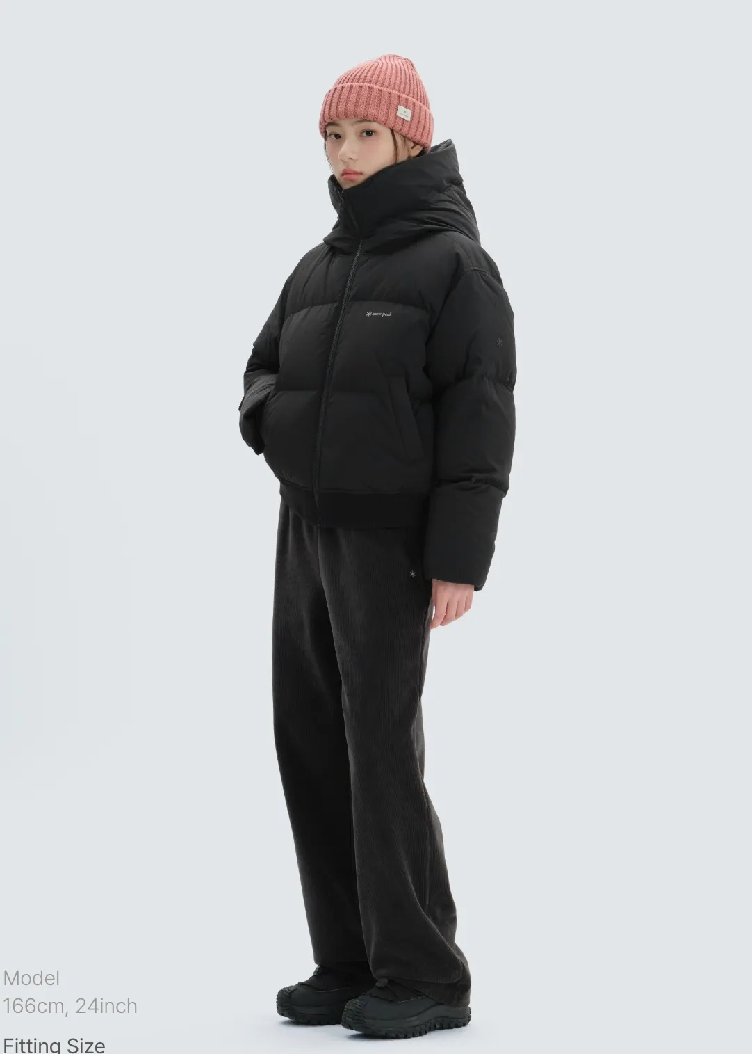 韓国* peak■W's Heavy  Down Jacket■送料込 SNOW PEAK 24F/W WOMEN'S HOOD BLOUSON DOWN JACKET S24WWGDJ63