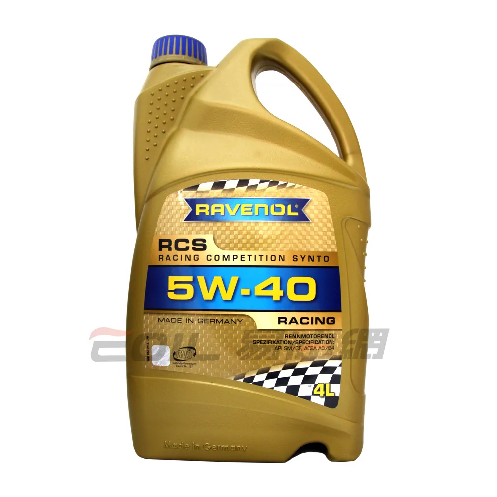 Ravenol Rcs 5w40 Racing Competition Synto 全合成機油1l 4l