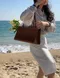 LINENNE－clean cotton skirt (white)：針褶設計膝上裙