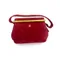CHANEL Vintage | 紅色麂皮 特殊款 手提包