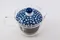 日本不鏽鋼網耐熱玻璃茶壺-375ml | 小藍花