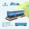 鐵道列車積木組系列｜台灣限定｜藍皮解憂號｜蒸汽火車｜阿里山｜檜木車廂｜收藏｜組裝｜柴油機關車
