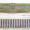 W400 鐵絲雙色條紋金直線緞帶 38mm (W400 2-colored Stripe Ribbon 38mm )