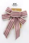 亞麻條紋風蝴蝶結 (K1352/Linen Striped Style Butterfly Bow) ｜手作｜布置｜織帶｜緞帶用途