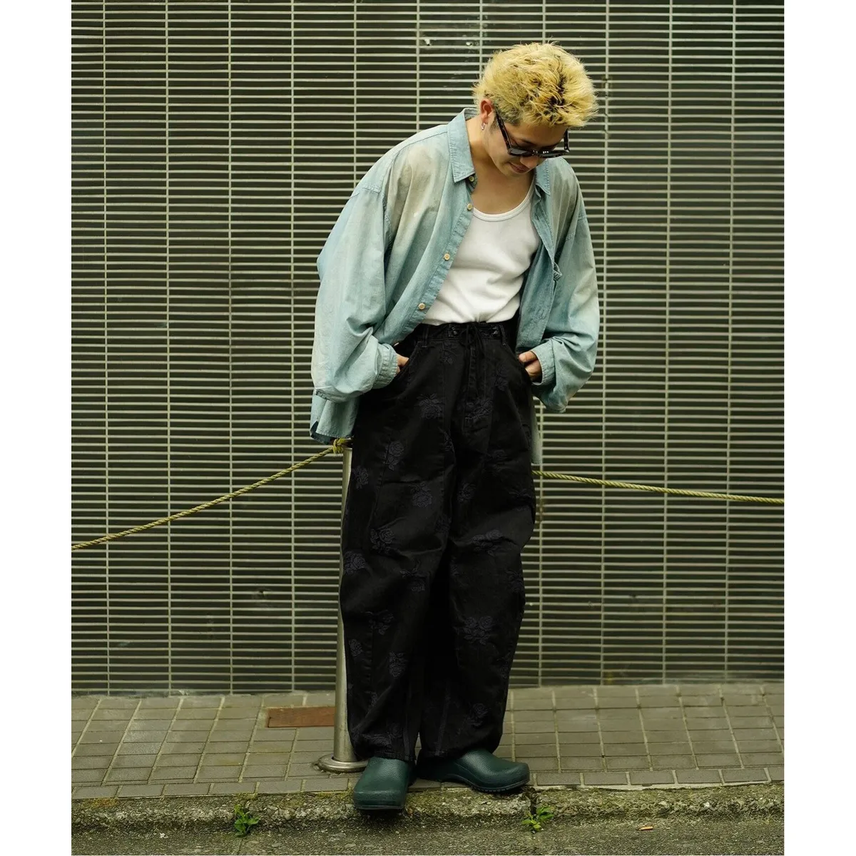 NEEDLES｜2024AW H.D. Pant - Painter/Rose Jq.