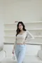 艾莉西亞的約定-韓國美胸金釦小外罩+綁帶背心 兩件組