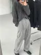 蓬軟鬆身捲捲毛毛衣 (四色)