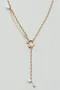 【🇯🇵日選物】GOLDY｜Barbell x Pearl Charm Necklace