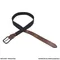 Cowhide Splice Canvas Leather belt - 牛皮拼接帆布皮帶