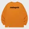 【22SS】 mahagrid Origin Logo長袖上衣（橘）