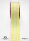 K1312-38 小方格緹花撞色緞帶38MM  (K1312-38 JACQUARD RIBBON 38MM )