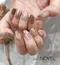 NOVEL Marrone glitter 1110