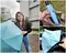 好用輕自動傘推薦：超輕雨傘抗UV輕量自動傘水藍