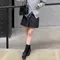98doci made－百褶牛仔短裙：3 size