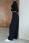 BalanceWear 加絨寬長褲 | 3色